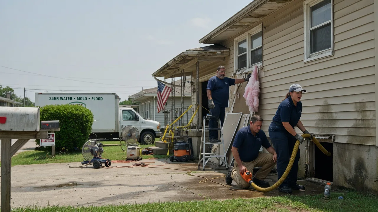 Water Damage Repair in Chesterfield, IL near me
